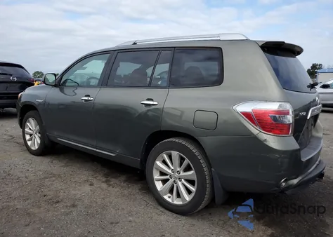 2008 Toyota Highlander Hybrid z USA, uszkodzony, nr VIN JTEEW41A882018261